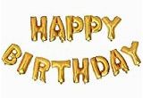 Self Inflating Happy Birthday Banner asda Self Inflating Happy Birthday Banner Balloon Bunting