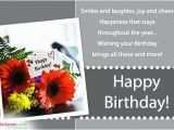 Send A Birthday Card by Mail Send Free Birthday Greetings Template Gbooks