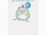 Send A Birthday Card Uk Send the Furry Beast Birthday Zazzle