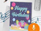 Send A Singing Birthday Card Happy Birthday Musical Greeting Card 5×7 Inch Bigdawgs