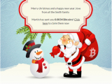 Send A Virtual Birthday Card Bitgreet Allows Sending Bitcoins with Christmas Cards