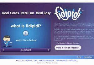 Send Birthday Card Via Facebook Fidipidi A Facebook App for Sending Real Greeting Cards