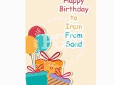 Send Birthday Cards by Mail Birthday Personalised Card Send Birthday Cards to