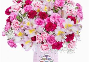 Send Birthday Flowers Cheap Birthday Card Vase Gift