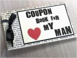 Sentimental Birthday Gifts for Him Love Mini Coupon Book for Husband Boyfriend Anniversary