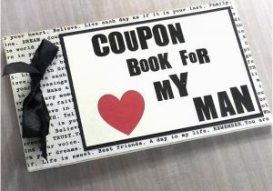 Sentimental Birthday Gifts for Him Love Mini Coupon Book for Husband Boyfriend Anniversary