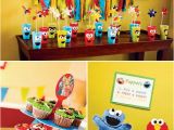 Sesame Street 1st Birthday Decorations Colorful Diy Sesame Street Birthday Party Sesame Street