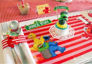 Sesame Street 1st Birthday Decorations Kara 39 S Party Ideas Sesame Street themed First Birthday Party