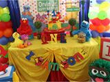 Sesame Street 1st Birthday Decorations southern Blue Celebrations Sesame Street Party Ideas