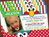 Sesame Street 1st Birthday Photo Invitations Sesame Street Party Printable Collection Mimi 39 S Dollhouse