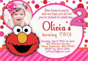 Sesame Street 2nd Birthday Invitations Hannah 2nd Birthday On Pinterest Sesame Street Party