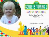 Sesame Street 2nd Birthday Invitations Sesame Street 2nd Birthday Invitations Best Party Ideas