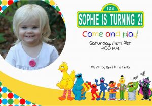 Sesame Street 2nd Birthday Invitations Sesame Street 2nd Birthday Invitations Best Party Ideas