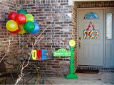 Sesame Street Birthday Decoration Ideas Sesame Street First Birthday Decorations