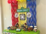 Sesame Street Birthday Decoration Ideas Sesame Street First Birthday Party Elmo Sesamestreet