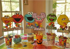 Sesame Street Birthday Decoration Ideas Sesame Street Party Birthday Party Ideas Photo 1 Of 24