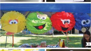 Sesame Street Birthday Decoration Ideas Sesame Street Party Decor Ideas Fun with Faces Chickabug