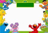 Sesame Street Birthday Invitation Templates Free Sesame Street Invitation Template Invitations Online