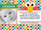 Sesame Street Birthday Invitation Wording Free Printable Elmo Sesame Street Birthday Party