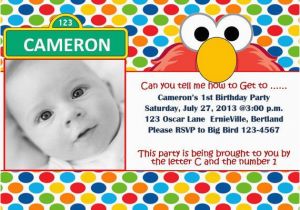 Sesame Street Birthday Invitation Wording Free Printable Elmo Sesame Street Birthday Party