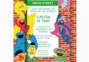 Sesame Street Birthday Invitation Wording Unavailable Listing On Etsy