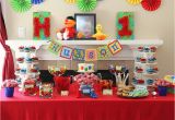 Sesame Street First Birthday Decorations Sesame Street Birthday Quot Hudson 39 S 1st Birthday Quot Catch