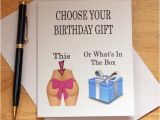 Sexy Birthday Card for Him Birthday Card Naughty Card Dirty Card Card for Boyfriend