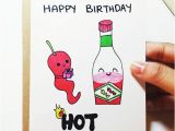 Sexy Birthday Card for Him Funny Birthday Card for Boyfriend Adult Birthday Card