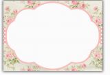 Shabby Chic Birthday Invitation Templates Free Diy Shabby Chic Baby Shower Invitations Home Party theme