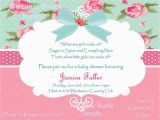 Shabby Chic Birthday Invitation Templates Free Shabby Chic Birthday Invitations Best Party Ideas