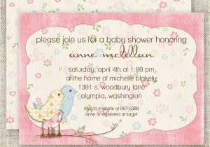 Shabby Chic Birthday Invitation Templates Free Template Diy Shabby Chic Baby Shower Invitations Shabby