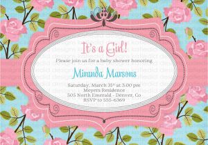 Shabby Chic Birthday Invitation Templates Free Tips Easy to Create Shabby Chic Baby Shower Invitations