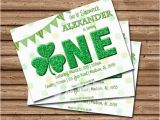 Shamrock Birthday Invitations 1000 Ideas About Irish theme Parties On Pinterest St