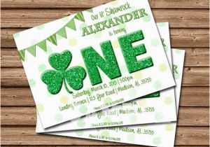 Shamrock Birthday Invitations 1000 Ideas About Irish theme Parties On Pinterest St