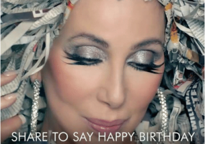 Shared Birthday Meme Happy Birthday Cher Share to Say Happy Birthday Shared