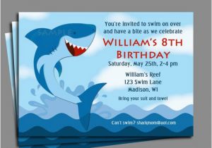 Shark Birthday Invitations Free Printables Free Printable Shark Invitation