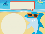 Shark Birthday Invitations Free Printables Shark Printables Free Planners Game Cards and Invitation