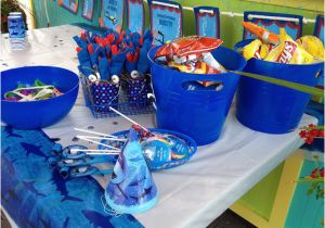 Shark Decorations for Birthday Party Flip Flops Pop Tarts It 39 S All About A Shark Birthday