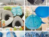Shark Decorations for Birthday Party Shark Party Ideas Chickabug