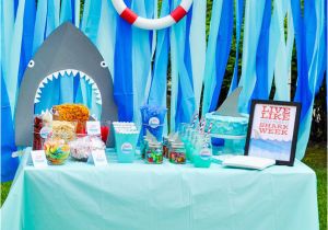 Shark Decorations for Birthday Party Shark Party Ideas the Love Nerds