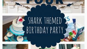 Shark Decorations for Birthday Party Sweet Shark Birthday Party