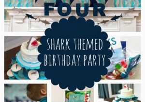 Shark Decorations for Birthday Party Sweet Shark Birthday Party