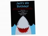 Shark Invites Birthday Party Shark Birthday Invitation Shark Party Invitations Printable