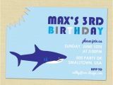 Shark Invites Birthday Party Shark Birthday Party Invitation Party Ideas Pinterest