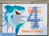Shark Invites Birthday Party Shark Bite Birthday Party Invitation Printable Shark Birthday