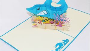 Shark Tank Birthday Cards 3d Shark Tank Greeting Card Gas 0153