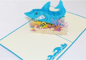 Shark Tank Birthday Cards 3d Shark Tank Greeting Card Gas 0153