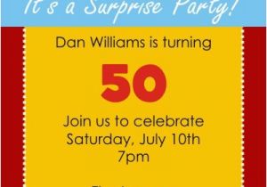 Shhh Surprise Birthday Invitations Shhh It 39 S Surprise Birthday Party Invitation Personalized