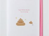 Shit Birthday Cards Items Similar to Amazing Poop Birthday Card Happy