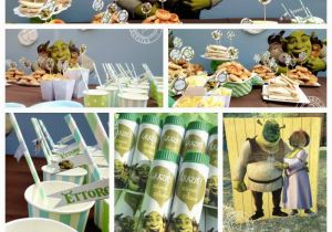 Shrek Birthday Decorations Shrek Birthday Party Festa Di Compleanno A Tema Shrek